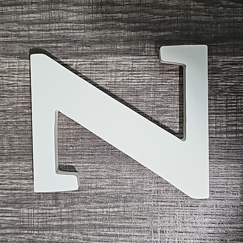 Baby Boom wooden decor letters. Letter Z